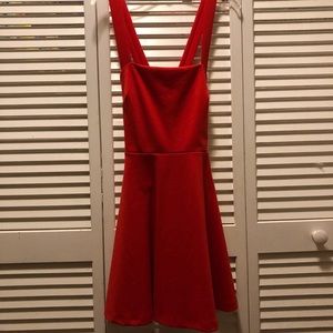FOREVER 21 Cossback Short Red Dress - NWT